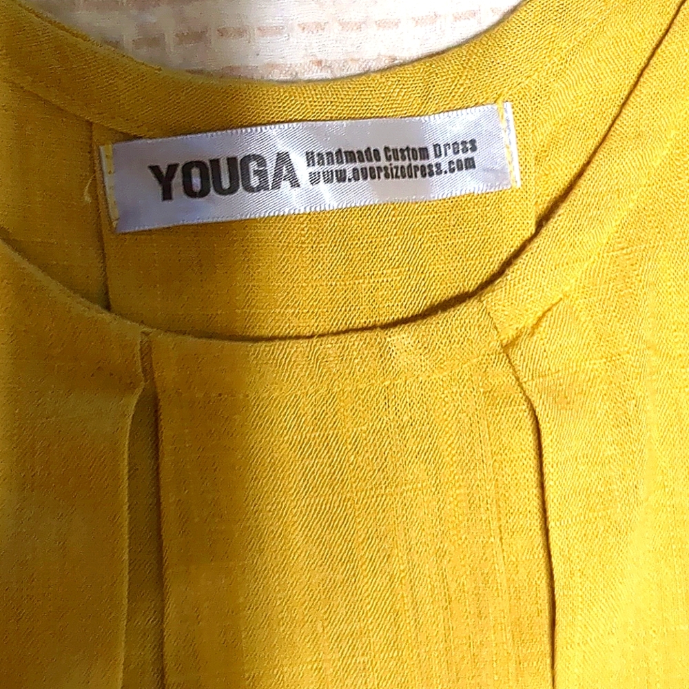 Handmade custom dress like the labels shows